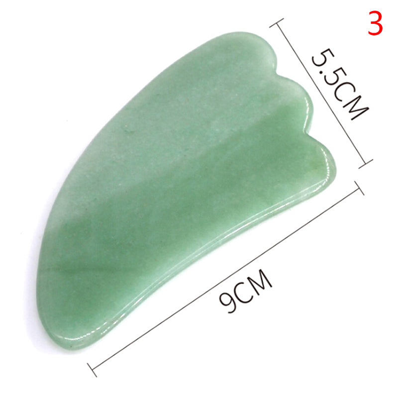 Natural jade scraping board