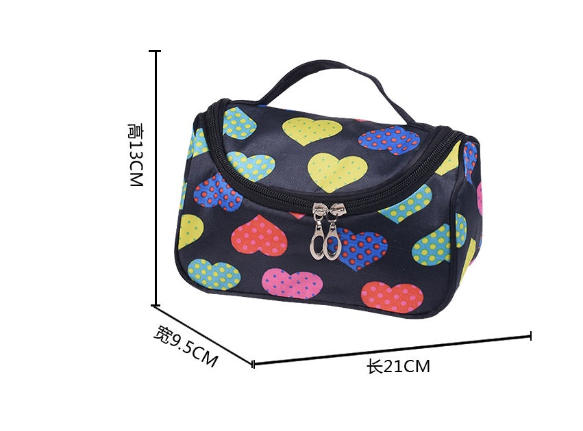 Cute Peach Heart Korean Style Fashionable Polka Dot Handbag