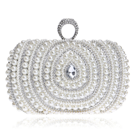 Pearl Clutch Women's European And American Fashion Banquet Clutch