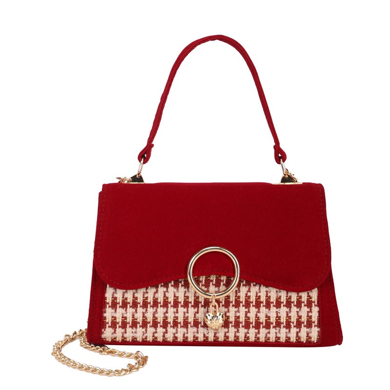 Luksuriøs, men let Crossbody-taske Niche Design Damehåndtaske