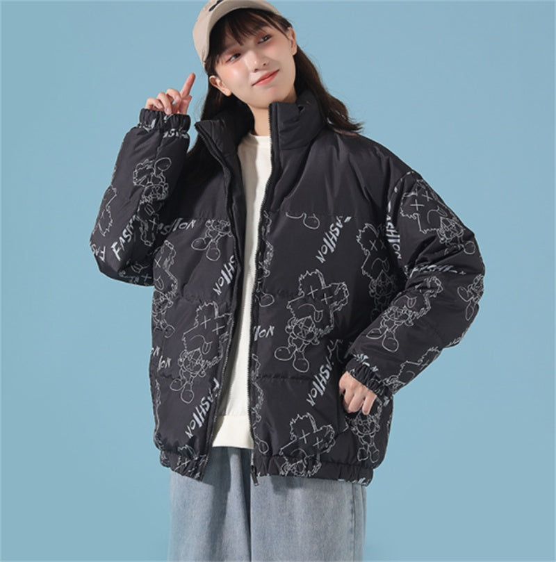 White Duck Down Hooded Sports Casual Men's Down Jacket