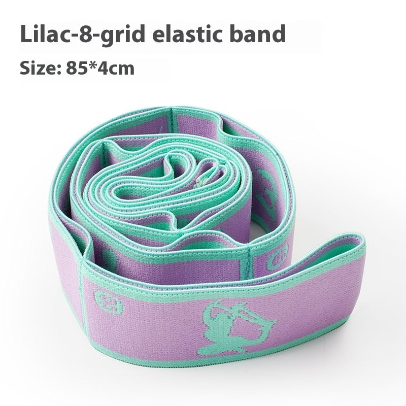 Children's Adult Digital Eight-grid Latin Dance Yoga Stretch Belt