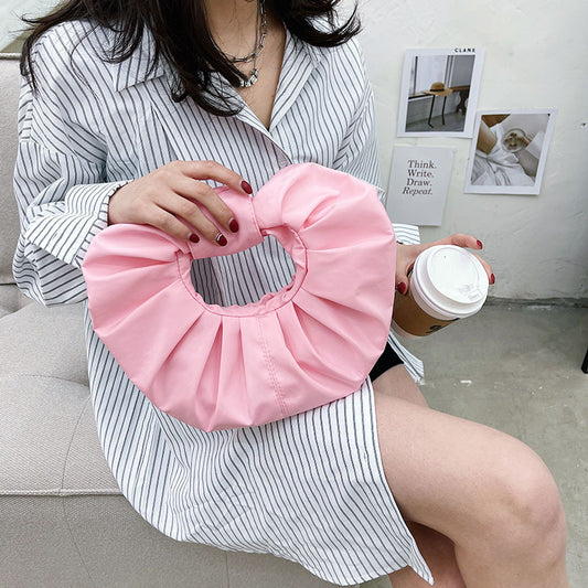 Women's Summer Fashion Pleated Bag Cloud Shoulder Bag