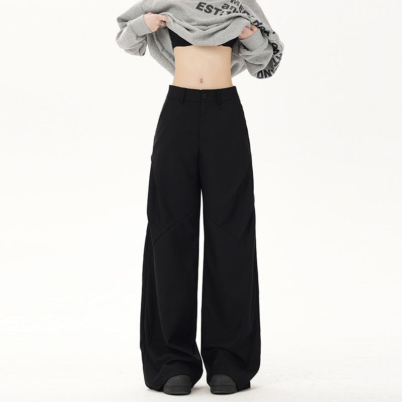 Women's Casual Horn Style In Black Casual Trousers