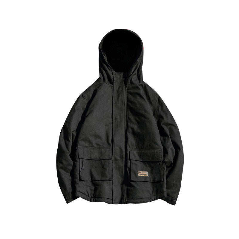 Men's Windproof Parkas Winter Military Fashion Jacket Men Thick Casual Outwear Jacket Plus Size 5XL Velvet Warm Coat Men