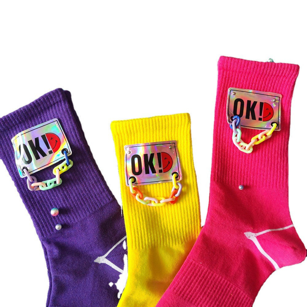 Personalized Fashion With High Socks