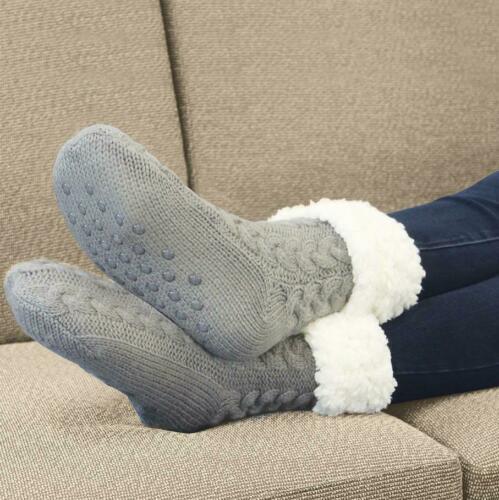 Non-slip padded lazy socks