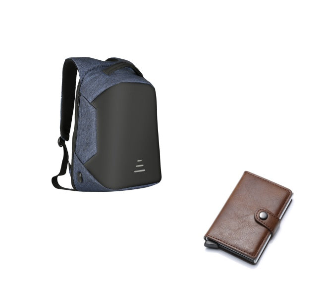 Anti-theft laptop backpack