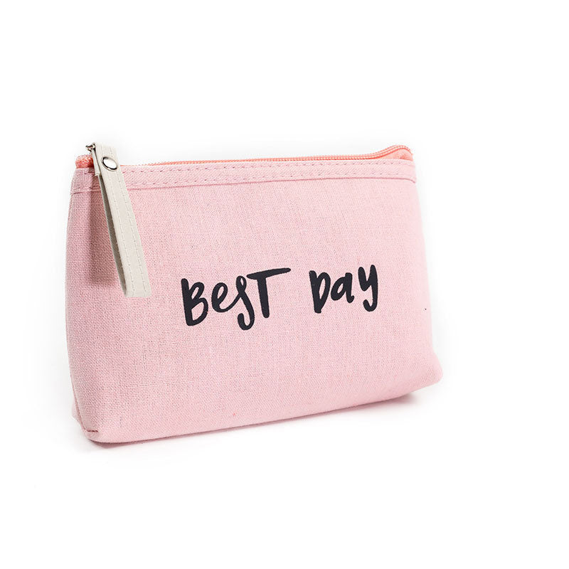 English alphabet ladies storage bag