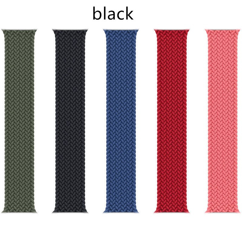 Braided nylon strap