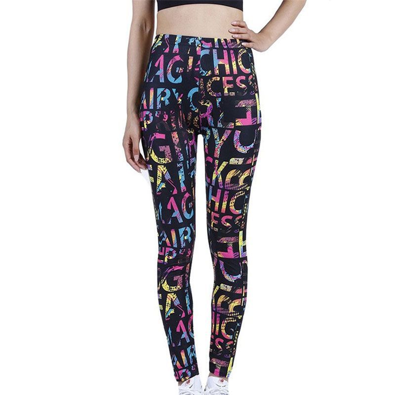 Women's Spring And Summer Thin Printed Leggings