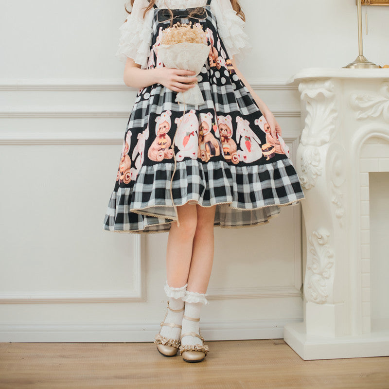 Japanese Cute Lolita Lace Bunching Socks