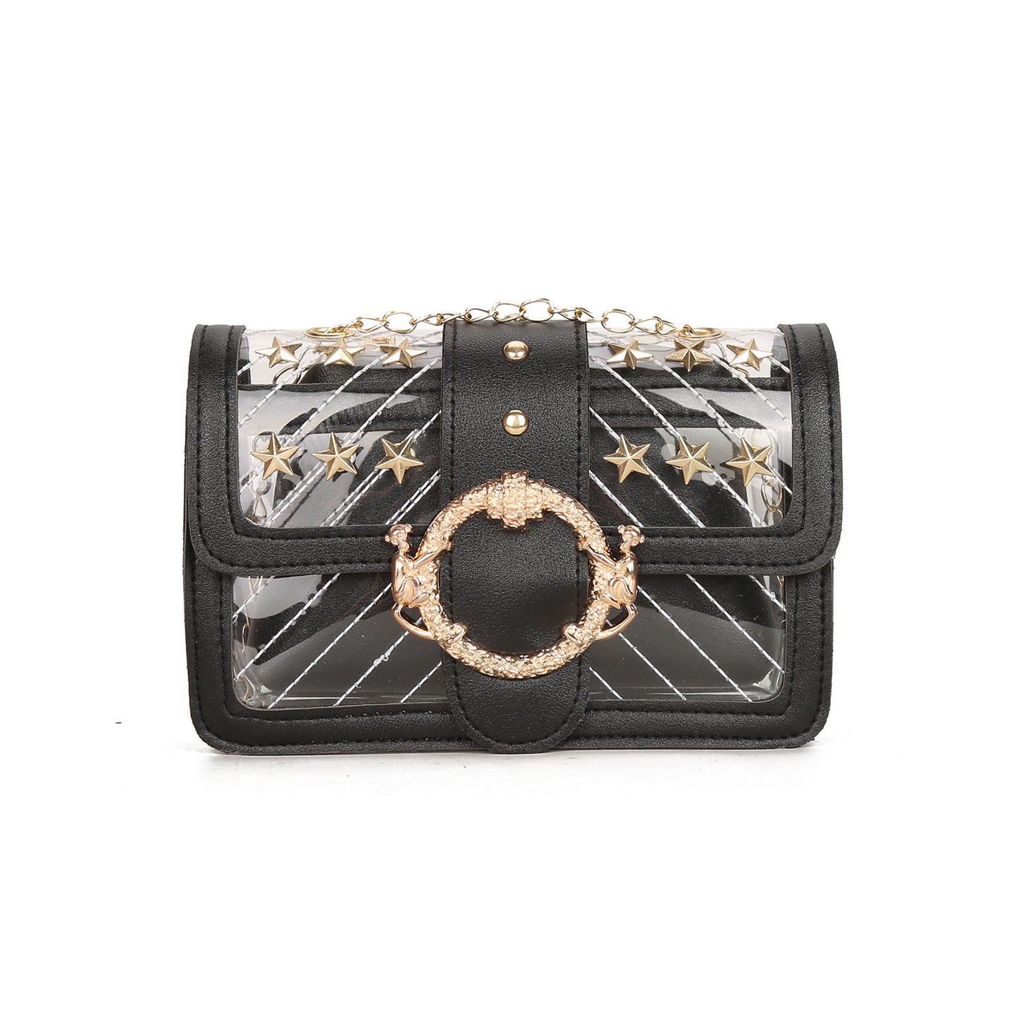 Wild transparent small bag