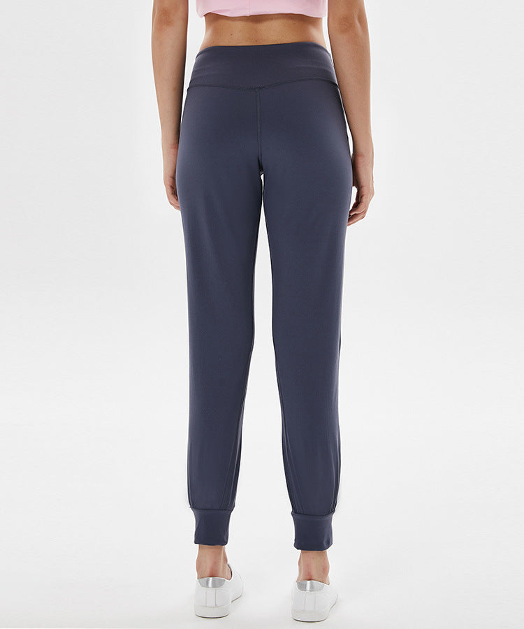 Loose Pocket Yoga Cropped Pants