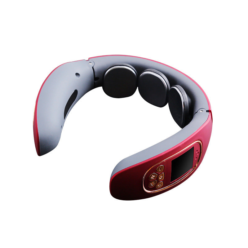 Portable cervical massager for home use