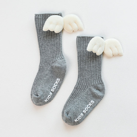 Glue non-slip socks for boys and girls
