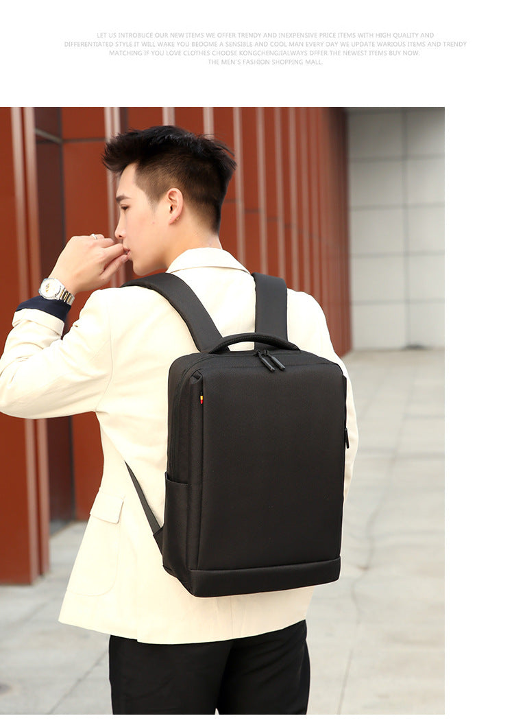 Men's business backpack business trip large capacity computer backpack