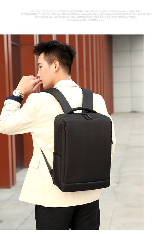 Men's business backpack business trip large capacity computer backpack