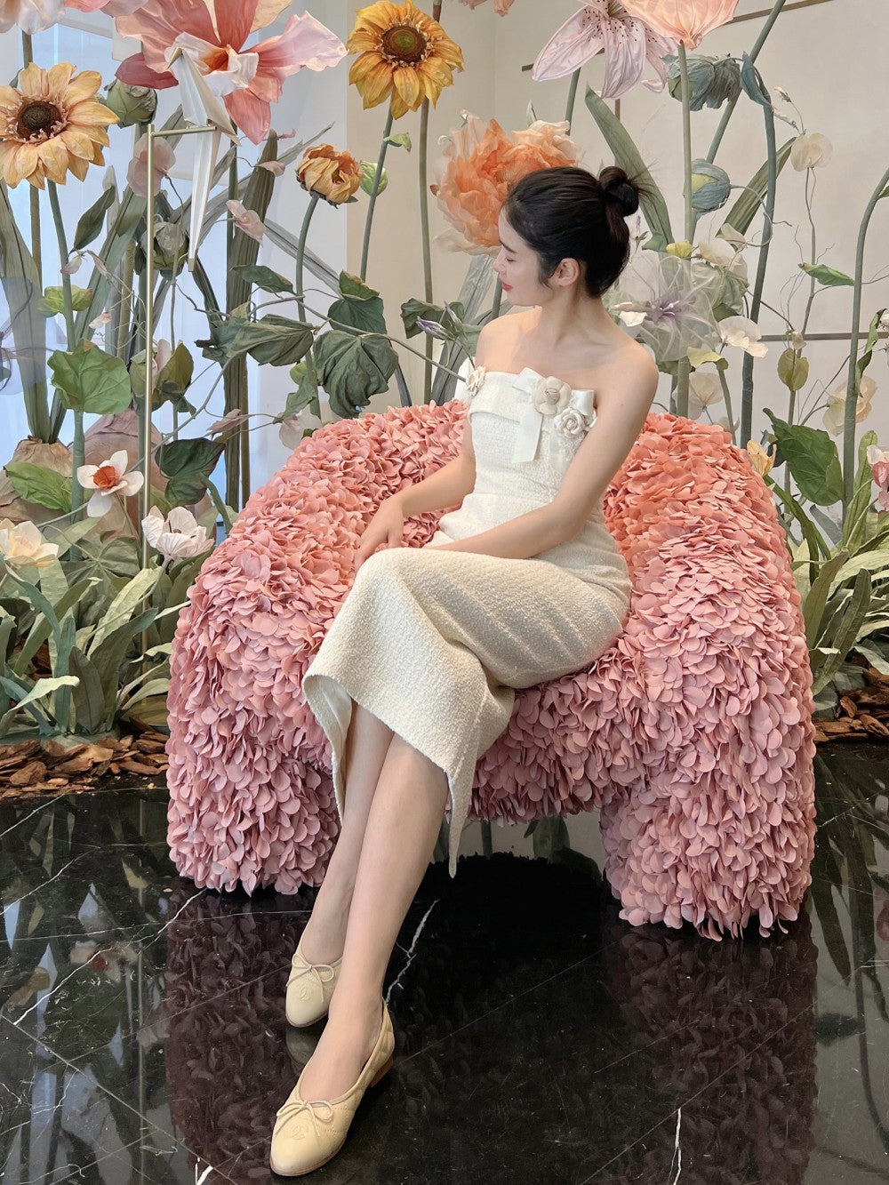 Feminine Slim Fit Light Dress