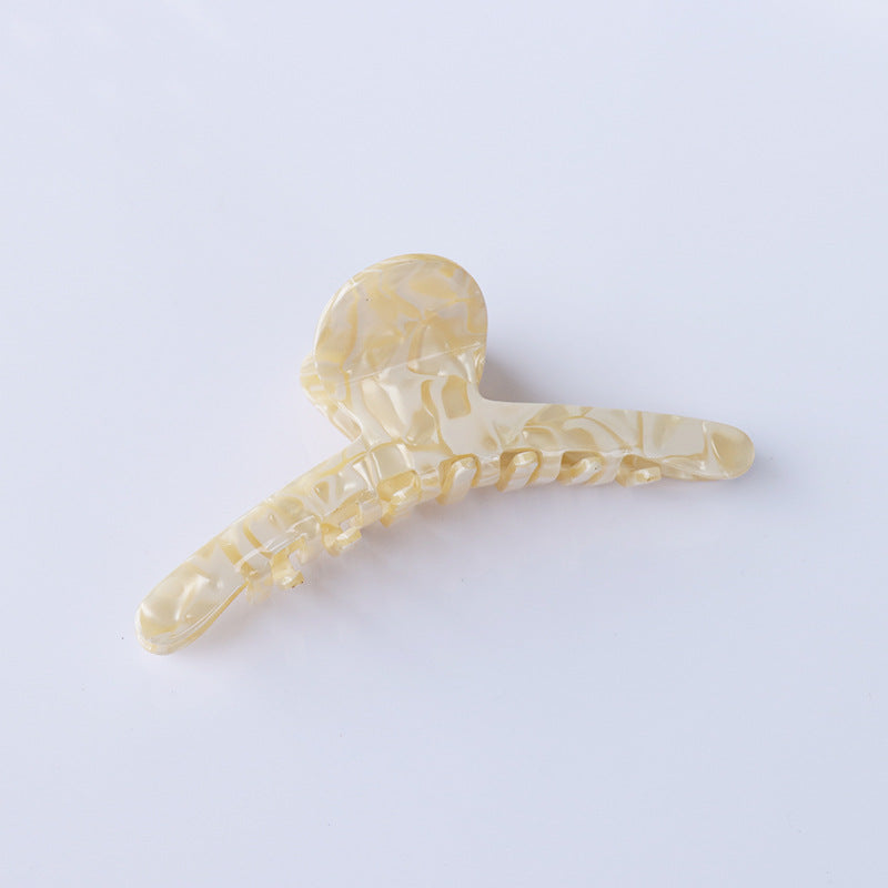 Acetate One-word Large Back Head Hair Claw