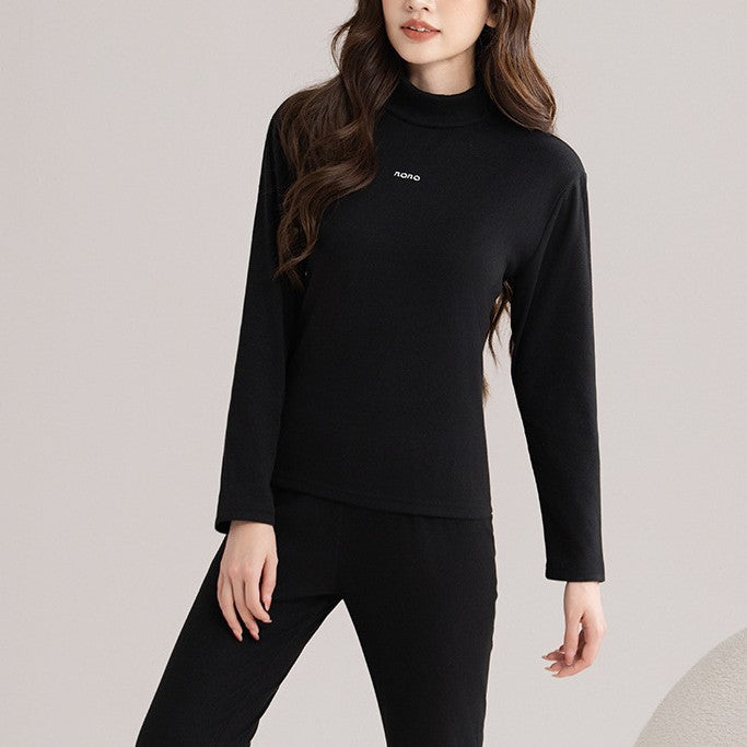 Womens Thermal Fleece Top And Pants Set