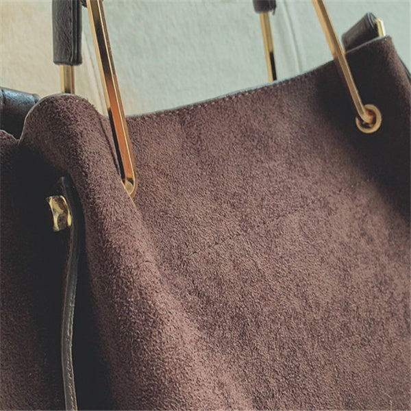 Matteret vintage taske