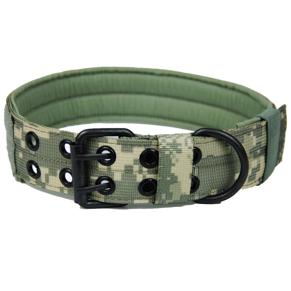 Five-speed adjustable nylon pin buckle dog collar