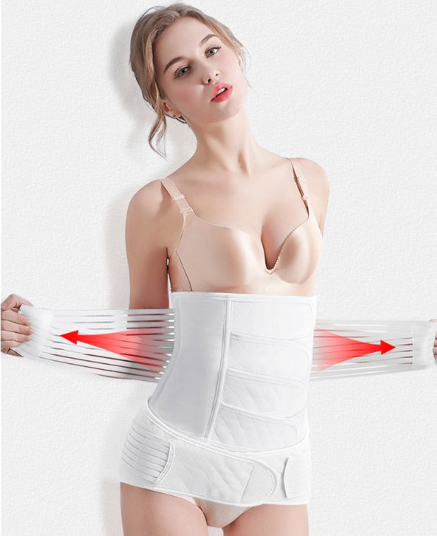 Four-ear gauze abdomen belt