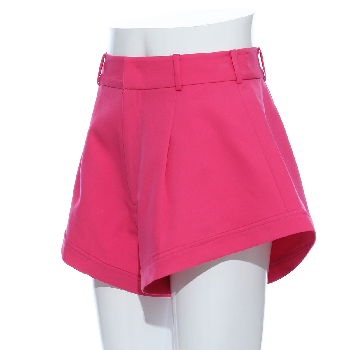 wide leg pants street high waist hot pants