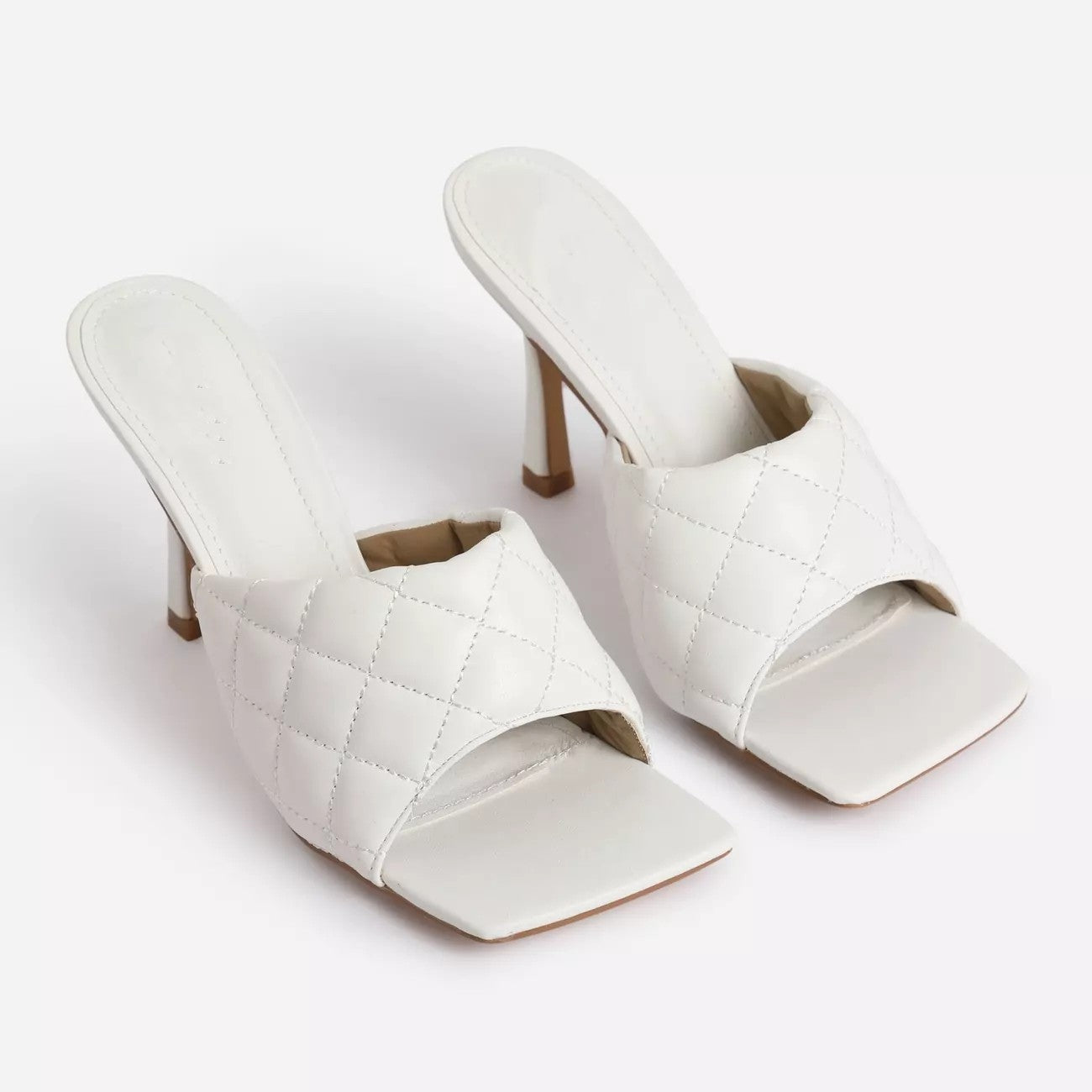 Large size open-toe back empty women's shoes