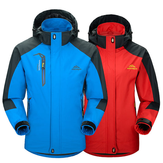 Sports hooded mountaineering