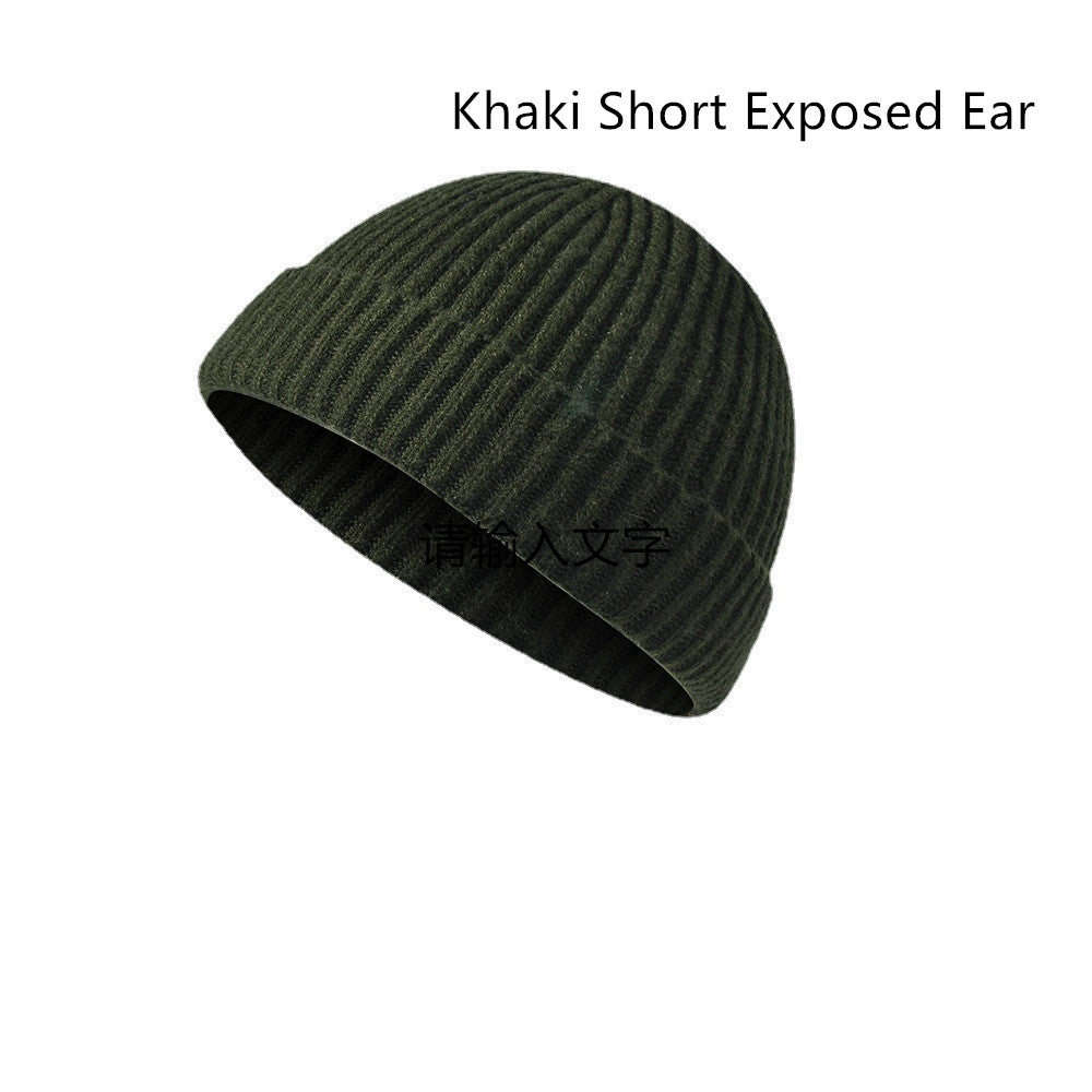 Woolen Cap Women's Knitted Hat Fashion Brand