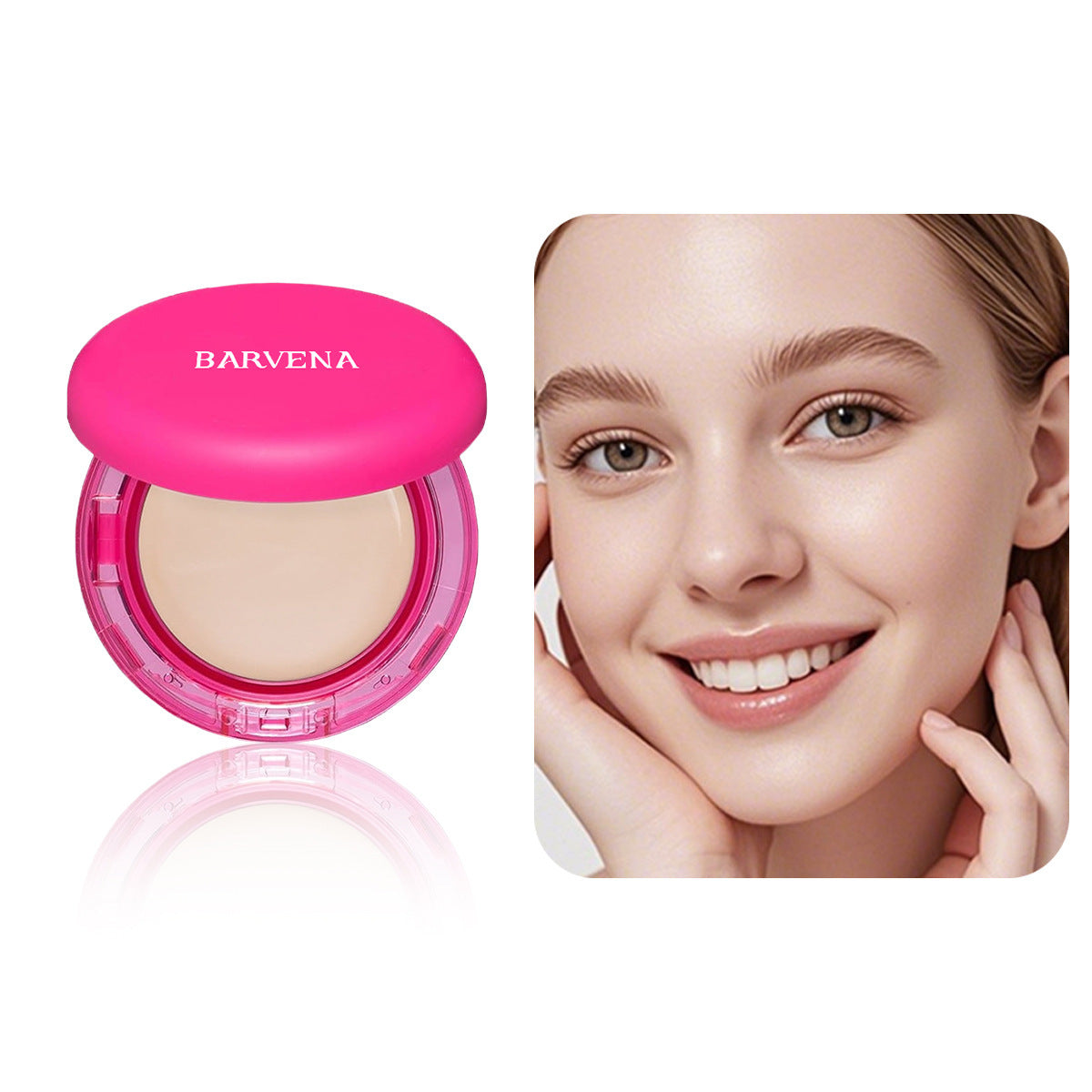 BARVENA Light Fit Moisturizing And Nourishing Skin Concealer Clear Foundation Cream