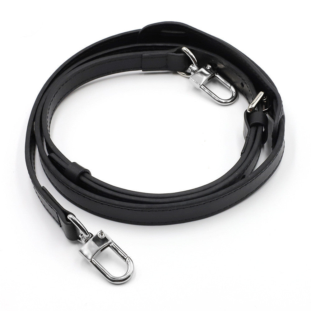 Leather Gasket Bag With Shoulder Strap Accessories