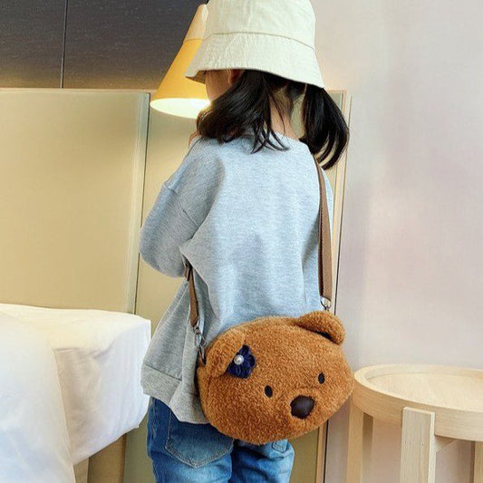 Cartoon cute plush bag