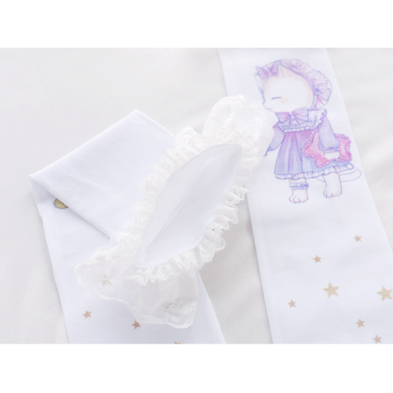 Cute lace lace socks