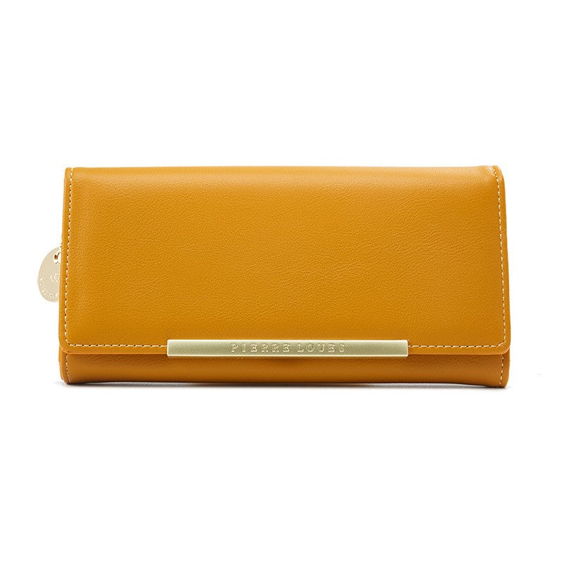 Korean style simple large holding clutch