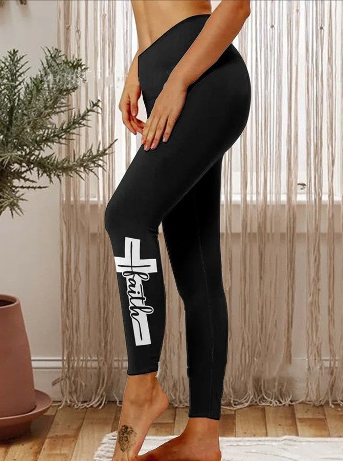 Women's Cross Faith Printed Underpants