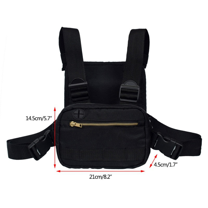 Functional chest bag