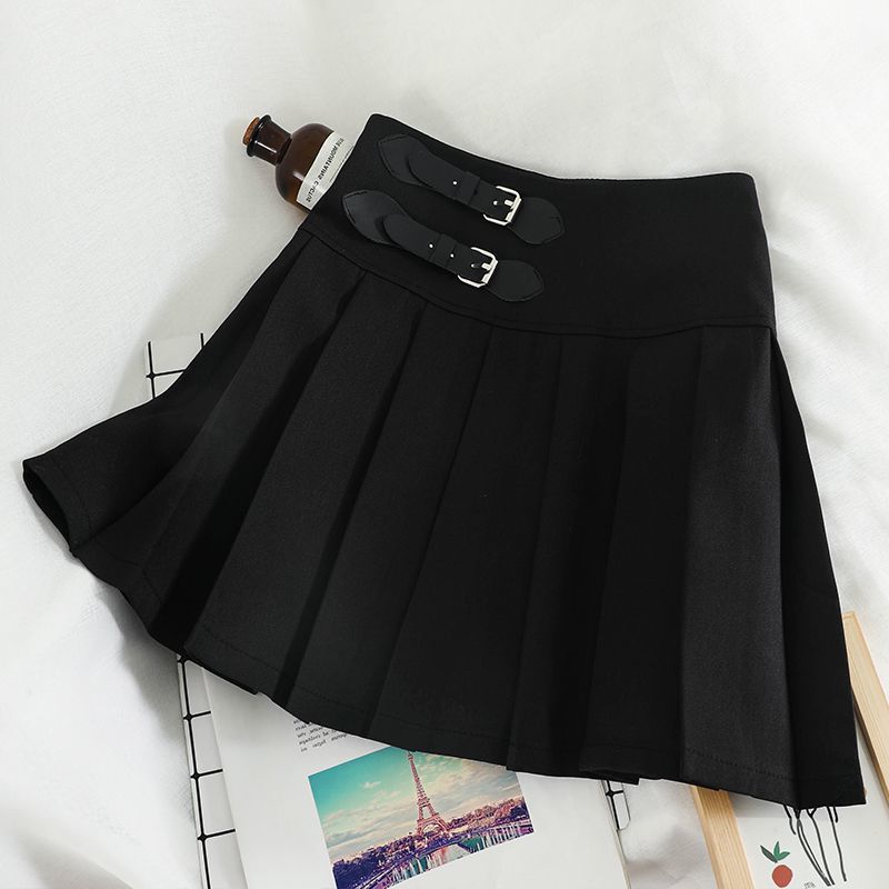 College style pleated skirt for young girls