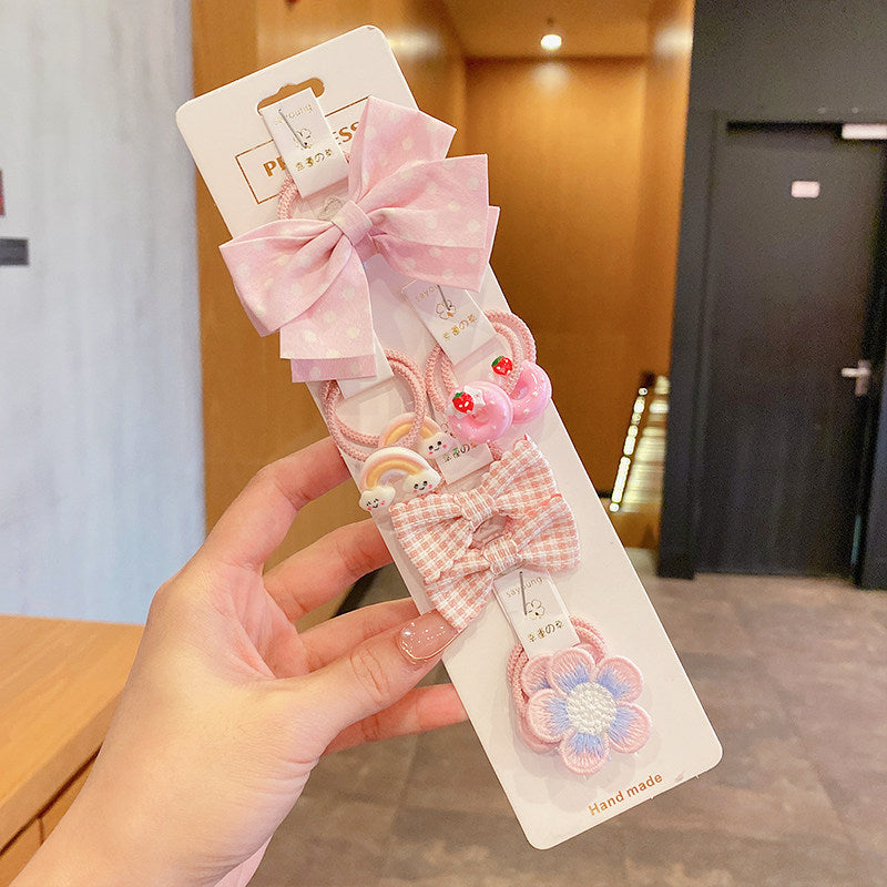 Children's Hair Accessories Head Flower Princess Cute Little Girl