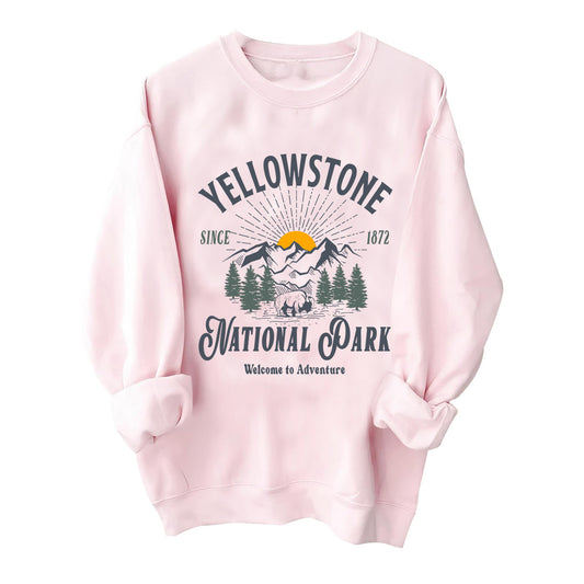 K Rundhals Løs Hoodie Hættetrøje