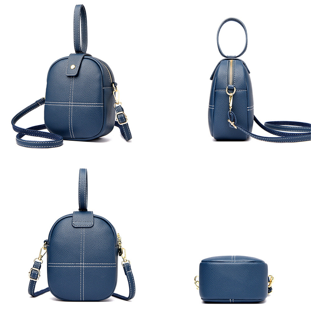 Fashion Embroidery Thread Portable Shoulder Messenger Bag