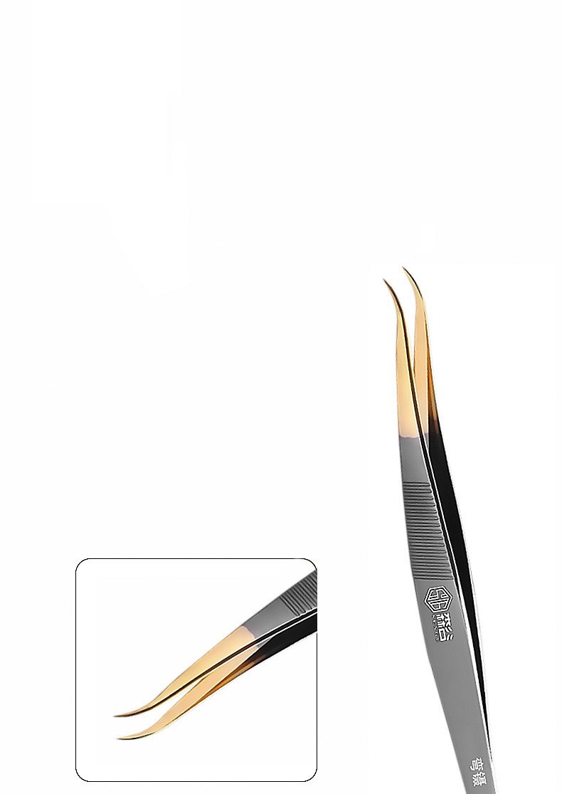 New Alloy Eyelash Extension Tweezers Special Tool Set For Eyelash Artist