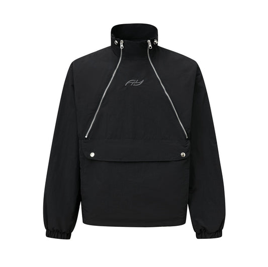 Double Zipper Stitching Men's Assault Jacket