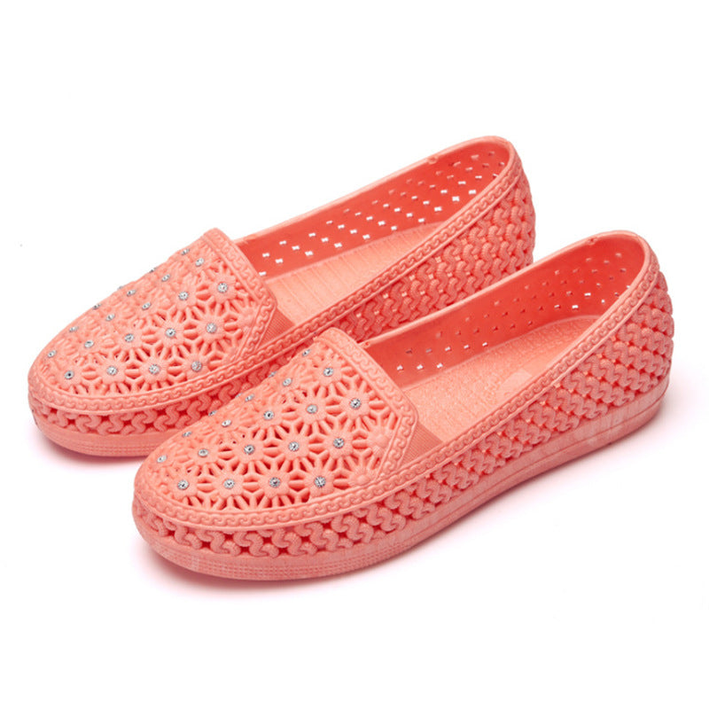 Women's New Summer Flat Bag Heel Sandals