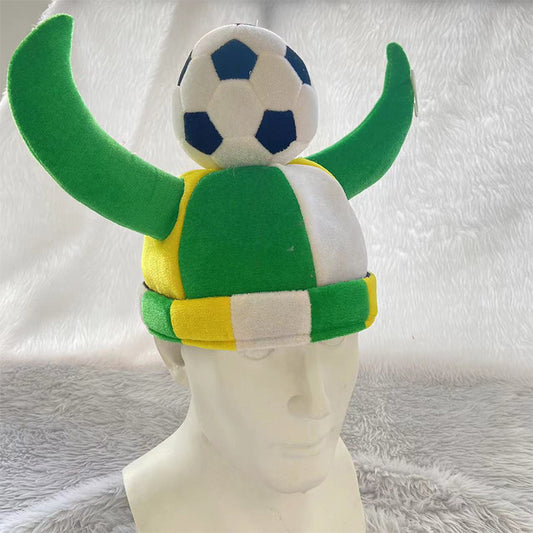 Carnival World Cup Soccer Hat Cheering Props