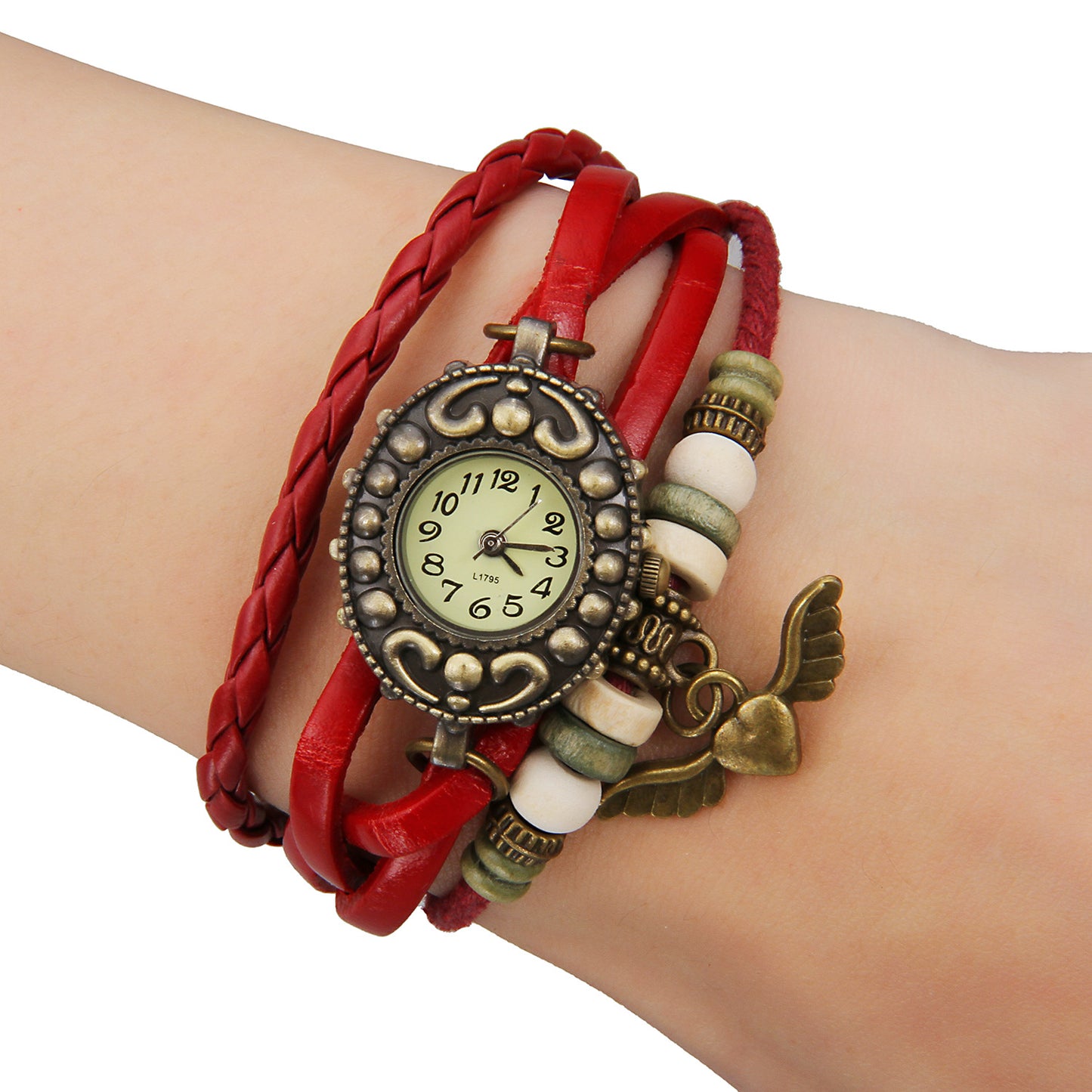 Engelvedhæng Vintage dameur armbånd