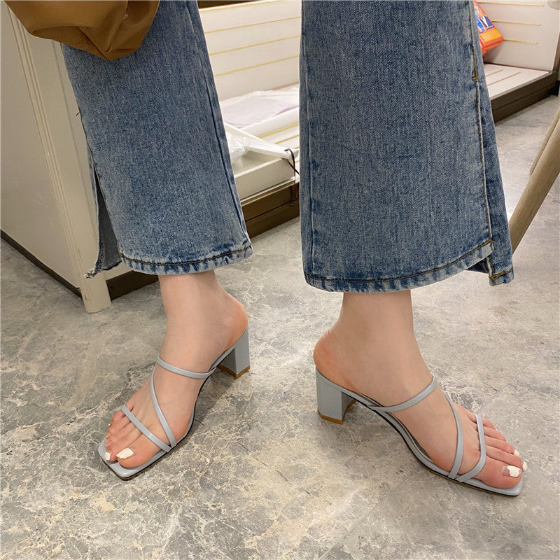 strap sandals Korean