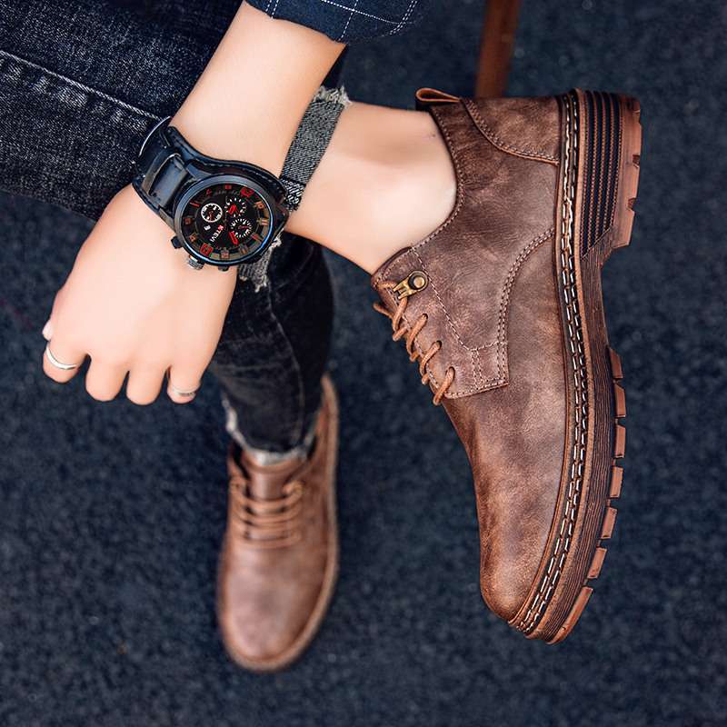 Men's Classic One-step Low-top Big Toe Shoes